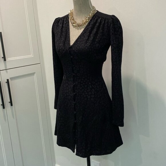 & Other stories Leo Jacquard Fitted Mini Dress size 0 - Picture 10 of 16